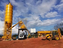 HZS Concrete Batching Plant