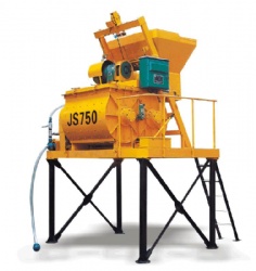 JS Horizontal Twin-shaft Concrete Mixer
